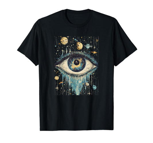 Galactic Eye Space Art Design for Astronomy Enthusiasts T-Shirt